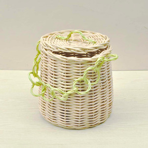 Mini pentole in rattan per giochi di ruolo, adorabile design, giocattoli da <span class=keywords><strong>cucina</strong></span> per bambini - Product Image 2