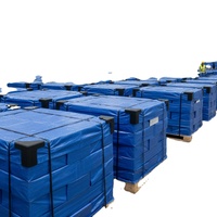Bâche multi-couches robuste et coupe-vent pour les secours d'urgence, les logements temporaires et les interventions en cas de crise