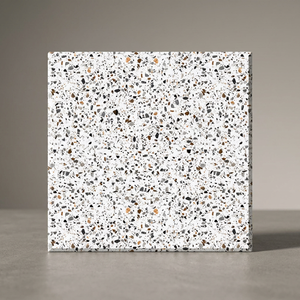 400x400 Terrasse Extérieure Terrazzo Porcelaine Mat Carrelage Rustique Antidérapant pour Sol Intérieur et Mur 16x16 pouces - Product Image 5