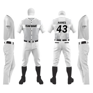 Top Selling Product High Quality Polyester Baseball Uniform for Adults Breathable Design Baseball Uniforms In Low MOQ - Product Image 1