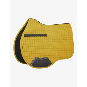 Tapis de selle pour cheval de qualité supérieure en coton et polyester avec sangle de maintien absorbant les chocs pour le dressage, le saut d'obstacles et l'équitation - Product Image 1