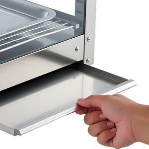 Scaldavivande Commerciale a 3 Livelli con Struttura in Acciaio Inossidabile, Luce LED da 800W, Ripiani Regolabili, Attrezzatura per Mantenere il Calore e la Presentazione degli Alimenti - Product Image 4