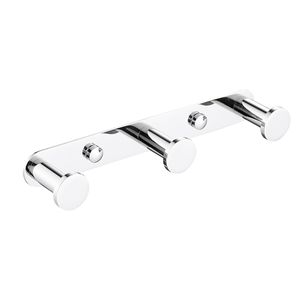 Ganci da Parete in Acciaio Inox 304 Lucidati a Specchio, 3 File 3 Ganci, per Organizzazione Casa e Bagno - Product Image 2