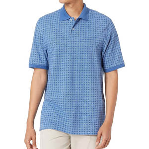 เสื้อโปโลผู้ชายผ้าฝ้าย100% เสื้อยืดคอปกแขนสั้นลำลองสีพื้น - Product Image 3