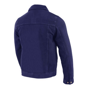2025 High Quality Men's Slim Jean Jacket Custom Style Down-Filled Denim for Winter <b>Top</b>-Rated Best Sale Product - Product Image 1