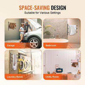 Support mural pour selles de cheval à trois niveaux, 30,9 x 29,9 x 5,5 po, gain de place, accessoire pour écurie, lot de 2 - Product Image 4