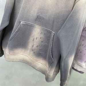 เสื้อฮู้ดดี้ผู้ชายทรงโอเวอร์ไซส์ ลายไล่สีแบบ Tie Dye ผ้าเฟรนช์เทอร์รี่ แขนเสื้อแบบแร็กแลน มีกระเป๋าเสื้อ สวมใส่สบายๆ แบบยูนิเซ็กส์ - Product Image 6
