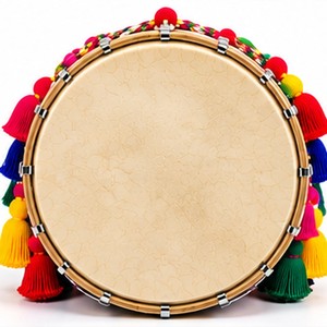 Dhol professionnel en bois de Sheesham de Punjabi, tambour traditionnel indien à double face pour la musique Bhangra, les mariages et les spectacles sur scène - Product Image 4