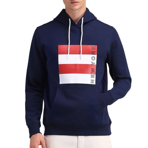 Sudadera con Capucha Extra Grande para Hombre, Personalizada, de Algodón 100% Grueso, Estilo Urbano de Invierno, con Logotipo Estampado y Bolsillo - Product Image 1