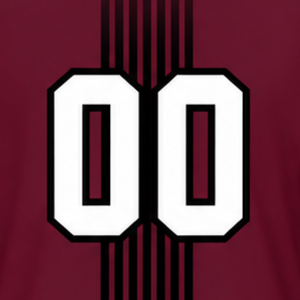 Camiseta de Rugby Negra, Blanca y Granate de Manga Corta con Cuello en V, Uniforme de Equipo Transpirable y Ligero, Ropa Deportiva Personalizada para Entrenamiento - Product Image 6