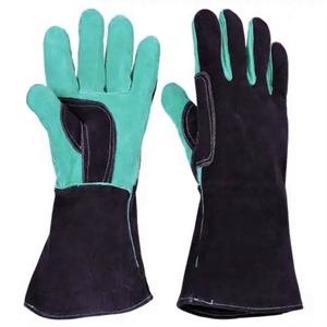 Guantes de Seguridad Resistentes al Calor de Corte Extremo con Certificación CE, Cuero Reforzado de Alta Calidad para Soldador, Protección para Manos y Brazos - Product Image 2