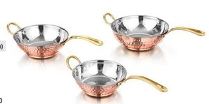 Pure Copper Patila Tin Lining | Handmade Indian Cooking <b>Pot</b> King International Brand Gas <b>Induction</b> Compatible Delhi Manufacturer - Product Image 3