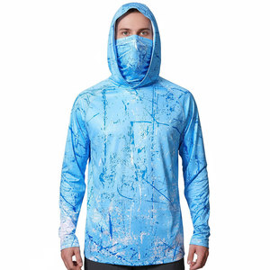 Chemises de pêche à manches longues personnalisées, respirantes, <span class=keywords><strong>anti</strong></span>-<span class=keywords><strong>UV</strong></span>, protection solaire, sublimation, sweat-shirt, vêtements de pêche, jersey à séchage rapide - Product Image 2