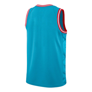 Conjunto de Uniforme de Baloncesto Personalizado Negro y Azul, Uniforme Profesional para Equipo, Ropa Deportiva Transpirable de Secado Rápido, Camiseta sin Mangas y Pantalones Cortos - Product Image 2