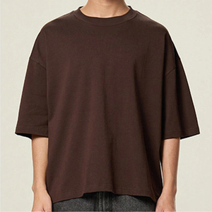 Nuevas Camisetas Personalizadas Extra Grandes para Hombre, Camisetas de Cuello Redondo, Estilo Urbano, de Alta Calidad, al por Mayor - Product Image 4