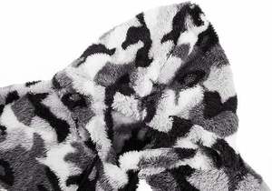 Sudadera con Capucha para Hombre, Estampado de Camuflaje, Oversize, Forro Polar, Informal, para Otoño, Corte Regular, con Bolsillo - Product Image 5