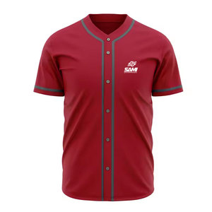 เสื้อเบสบอลคุณภาพพรีเมียม ขายดีที่สุด ปรับแต่งได้ ผลิตจากโพลีเอสเตอร์ 100% ทนทาน เหมาะสำหรับกีฬากลางแจ้ง มีจำหน่ายออนไลน์ - Product Image 1