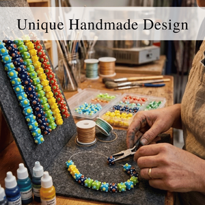 Cuentas de Vidrio Cuadradas de 12 mm Coloridas, Cuentas Hechas a Mano con Acabado Liso para Diseño de Joyas, Proyectos de Abalorios y Manualidades - Product Image 2