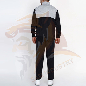 100% High Quality Men Winter Sports Tracksuit Best Selling High Streetwear Fleece Lining Eco-Friendly Cotton Casual Wear - Product Image 3