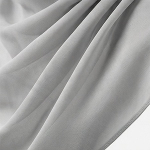 Hiyab de Chifón de Color Sólido para Mujer, Transpirable, para Uso Diario, Pañuelo Étnico - Product Image 5