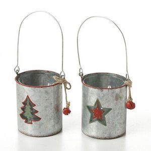 Modern Silver Christmas <b>Tree</b> Ornament High Quality Metal & Wood Sculpture Star Handmade Eco-Friendly for Weddings Decorations - Product Image 1