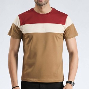 Camiseta de Hombre a la Moda, Venta en Línea, Camiseta a Rayas Oversize, Precio al por Mayor, Estilo Hip-Hop, Ropa Casual - Product Image 1