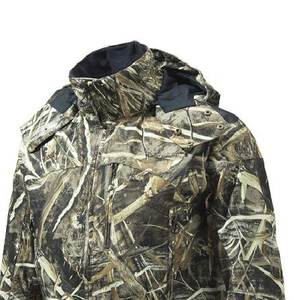 Men's Premium Quality Wool Camouflage Hunting Jacket For Men Waterproof for <b>Winter</b> Outdoor Hunting Wear with Hooded Hood - Product Image 6