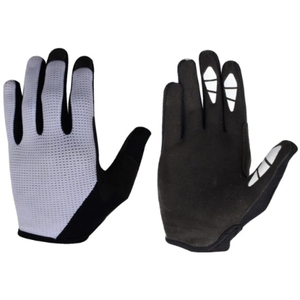 Leather <b>Full</b> Finger Gloves Blue Black Non <b>Slip</b> Outdoor Winter Unisex Pull On Riding Gloves - Product Image 4