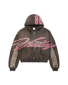 Ensemble de survêtement homme 2 pièces évasé et respirant, imprimé sur mesure, style streetwear, taille élastique, 400 GSM, 100% coton, vente en gros - Product Image 4