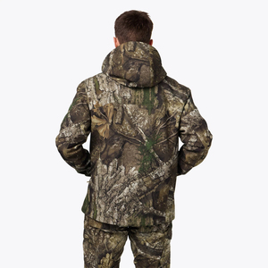 Vêtements de chasse pour hommes, imprimé camouflage, respirant, 100% coton, résistant à l'eau, résistant à l'abrasion et aux déchirures, chemise de chasse - Product Image 6