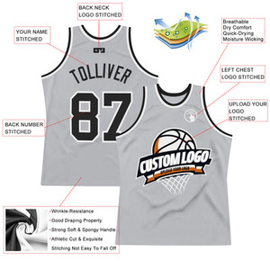 Ensemble d'uniformes de basketball personnalisés en polyester haute performance, kit d'équipe avec impression de logo et numéro, fournisseur d'usine en gros - Product Image 5
