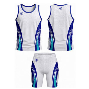 Uniforme Moderno para Atletismo, Ropa Deportiva Ligera para Correr, Conjunto Personalizado con Impresión para Competencia de Equipo - Product Image 5