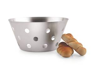 ชามสเตนเลสตะกร้าขนมปังดีไซน์กลวงเป็นมิตรต่อสิ่งแวดล้อม - Product Image 2