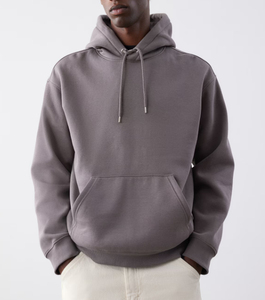 Sweats à capuche 100% coton, épais, en molleton lourd, surdimensionnés, personnalisables avec logo, pour hommes, en provenance du Bangladesh. - Product Image 4