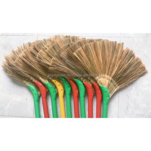 ESCOBA BLANDA DE PAJA ESCOBA DE HIERBA CON MANGO DE PLÁSTICO contacto WA + 84916930070 - Product Image 5