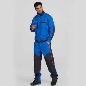 Combinaisons de sécurité respirantes à haute visibilité pour les mécaniciens pétroliers, les ingénieurs de la construction - Vêtements de travail industriels 100% polyester - Product Image 4