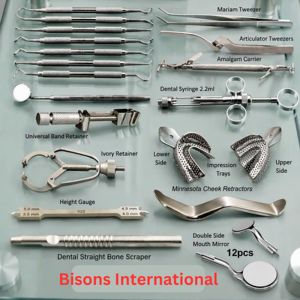 Kit d'examen chirurgical orthopédique manuel Bisons International pour la chirurgie générale avec garantie de 2 ans - Product Image 1