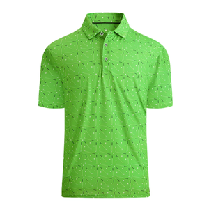 Chemises personnalisées avec logo, 100% jersey polyester, manches courtes, séchage rapide, grandes tailles, golf, sport, pour hommes - Product Image 3
