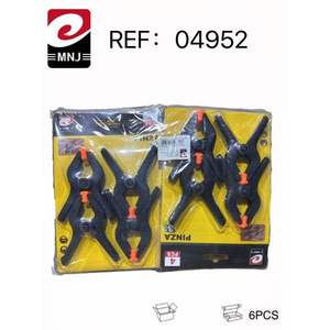 4 Abrazaderas de Manguera de Nylon de Doble Burbuja de 3 Pulgadas con Resorte - Product Image 3