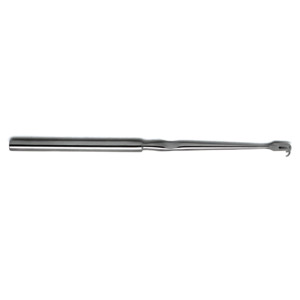 เครื่องมือผ่าตัดทั่วไป เครื่องมือผ่าตัดต่อมไทรอยด์ Lahey Retractor แบบใช้ซ้ำได้ ทำจากสแตนเลสสตีล 2 ง่าม คม 4.75 นิ้ว (12 ซม.) ได้รับการรับรองมาตรฐาน CE ISO ขายส่ง - Product Image 2