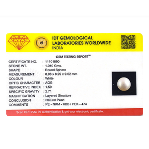 Loose Pearl 5.2 Carat Luxury Gemstone for Fine Jewelry - Product Image 3