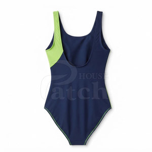 Traje de Baño de Una Pieza para Mujer, Personalizado, Deportivo, de Secado Rápido, con Estampado Deportivo, para Playa, Piscina, Entrenamiento Atlético - Product Image 2