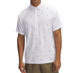 Polo Deportivo para Hombre con Estampado Playoff 3.0, de Secado Rápido, Transpirable, Elástico, para Golf, con Logotipo Personalizado, OEM, Ropa Deportiva Premium - Product Image 5