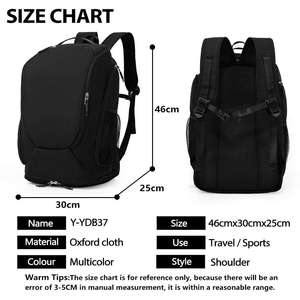 Mochila Personalizada para Raquetas de Pickleball y Tenis, Poliéster, 50-70L, Cierre de Cremallera, Fácil Acceso, Bolsa Deportiva - Product Image 4