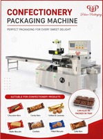 Machine automatique haute vitesse pour confiseries, machine à bonbons, machine à tailler et emballer les bonbons, machine à emballer les bonbons à double torsion
