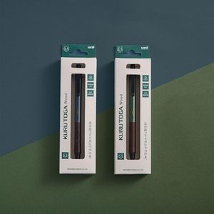 Mitsubishi Kuru Toga Advance M5-5591P | 0.5mm Mechanical Pencil | W-Speed Engine | Anti-Break | Plastic | <b>Green</b>/Gold/Blue | Made - Product Image 6