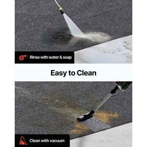 Tappetino per Garage Resistente 2x2,6m in PVC e Gomma Impermeabile, Antiscivolo, per Auto, Protezione Compatta - Product Image 5