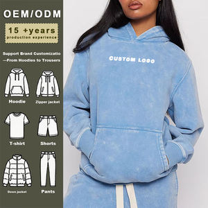 Ensemble de tenues chaudes unies pour femmes et hommes – Survêtements d'automne et d'hiver avec sweat-shirt à col montant zippé et pantalon - Product Image 1