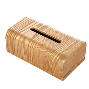 Porte-boîte à mouchoirs décoratif en bois pour console d'entrée, améliorant l'organisation et le style intérieur - Product Image 5