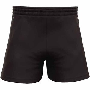 Conjunto de Ropa Casual de Verano para Hombre, Pantalones Cortos de Punto Negros, Color Sólido, Transpirables, de Secado Rápido - Product Image 2